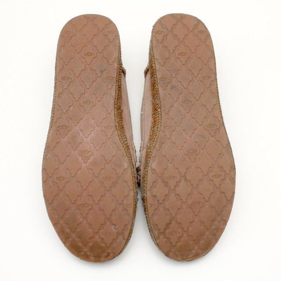 UGG Australia Women's Amila Moccasin Caramel Loafers US 7.5 - Picture 6 of 8